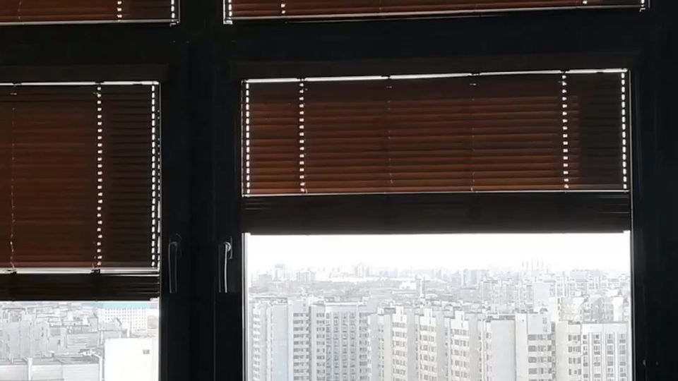 Жалюзи из бамбука